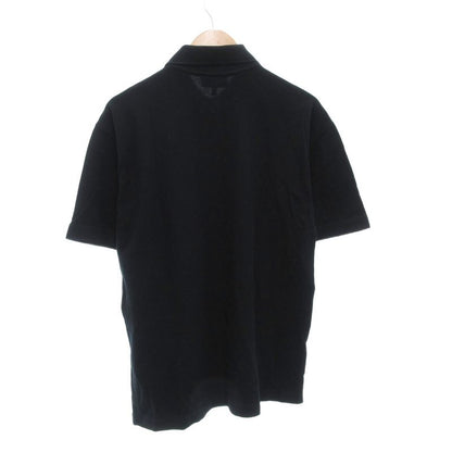 Fendi Polo Shirt 50 L Logo Embroidery Short Sleeves Black AE - GY19 AA