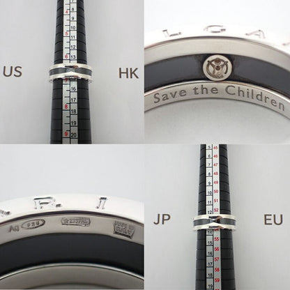 Bulgari 925 Save The Children Ring / Size 13 / J93-6