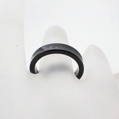 Tiffany / Tiffany & Co / Ti / Black Titanium / 1837 / Ring / No.10 / J73-30