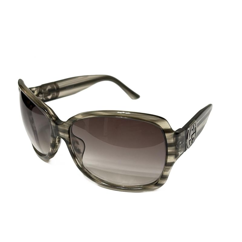 Gucci - Gg2993/f/s Dark Brown and Ivory and Black Lame/ G