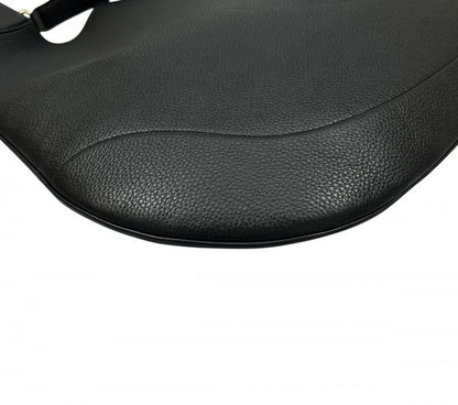 Gucci Handbag Women's Gucci B Medium Shoulder Gucci 820167 Leather Black Gold