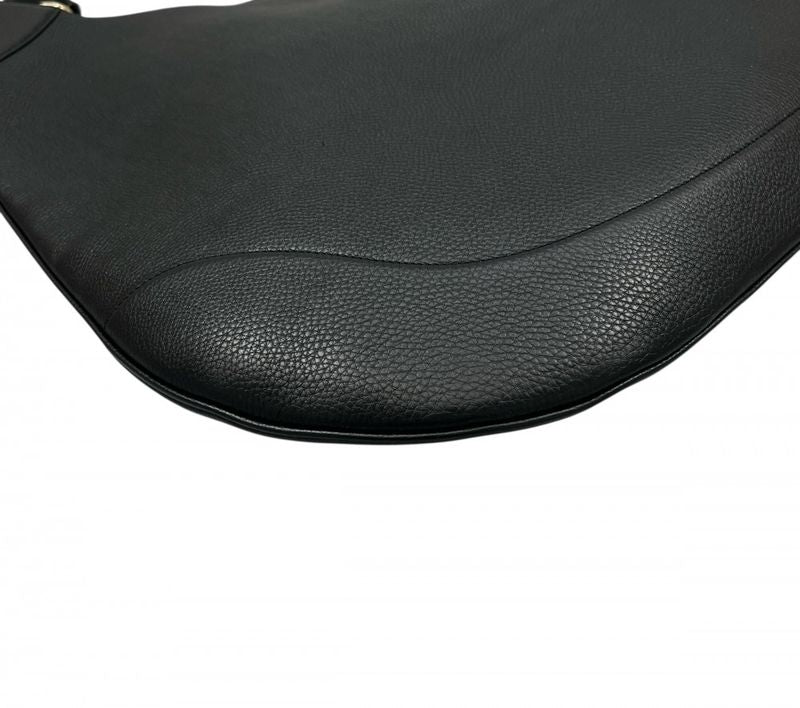 Gucci Handbag Women's Gucci B Medium Shoulder Gucci 820167 Leather Black Gold