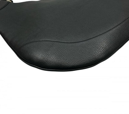 Gucci Handbag Women's Gucci B Medium Shoulder Gucci 820167 Leather Black Gold