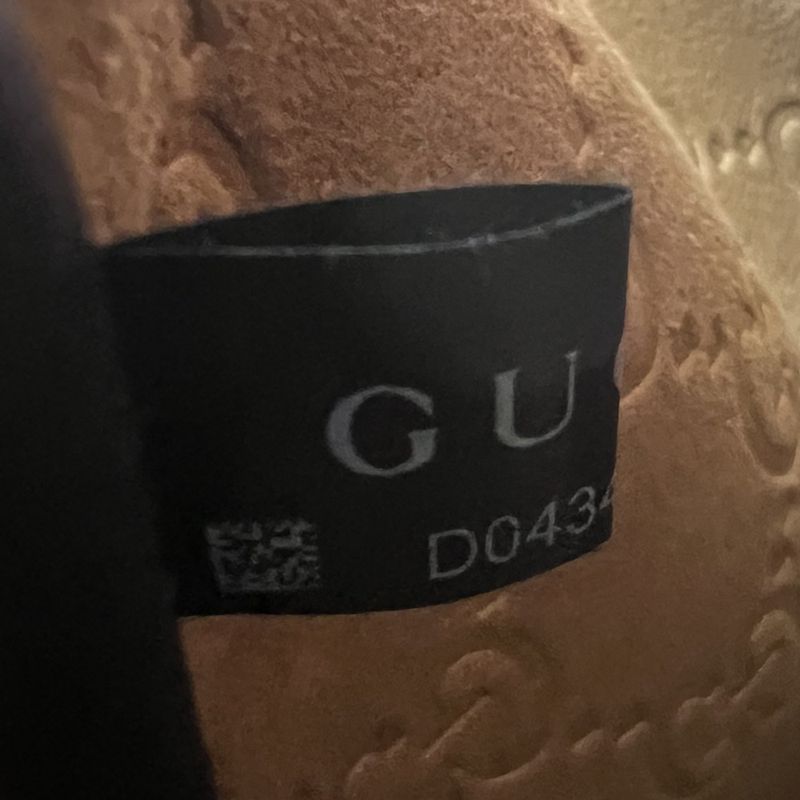 Gucci Handbag Women's Gucci B Medium Shoulder Gucci 820167 Leather Black Gold