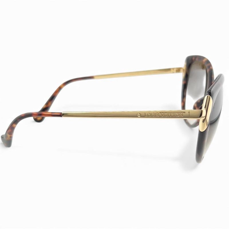 Louis Vuitton Sunglasses Women's Gargan Cat Eye Eyewear Beckoning Pattern Louis