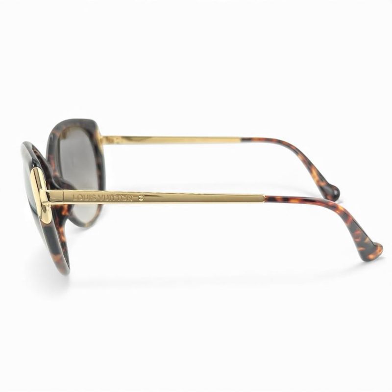 Louis Vuitton Sunglasses Women's Gargan Cat Eye Eyewear Beckoning Pattern Louis