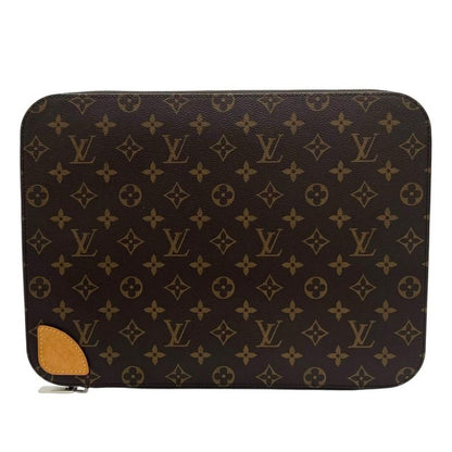 Louis Vuitton Clutch Bag Men's Horizon Laptop Sleeve Monogram PC Case Louis