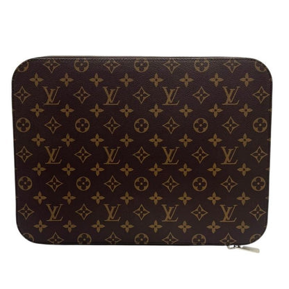 Louis Vuitton Clutch Bag Men's Horizon Laptop Sleeve Monogram PC Case Louis