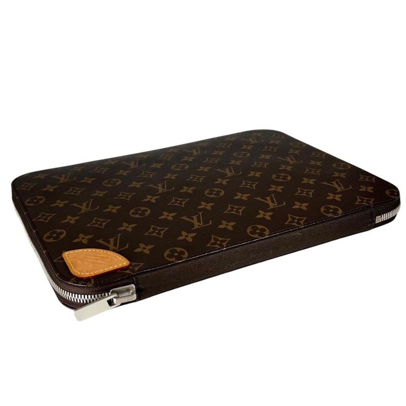 Louis Vuitton Clutch Bag Men's Horizon Laptop Sleeve Monogram PC Case Louis
