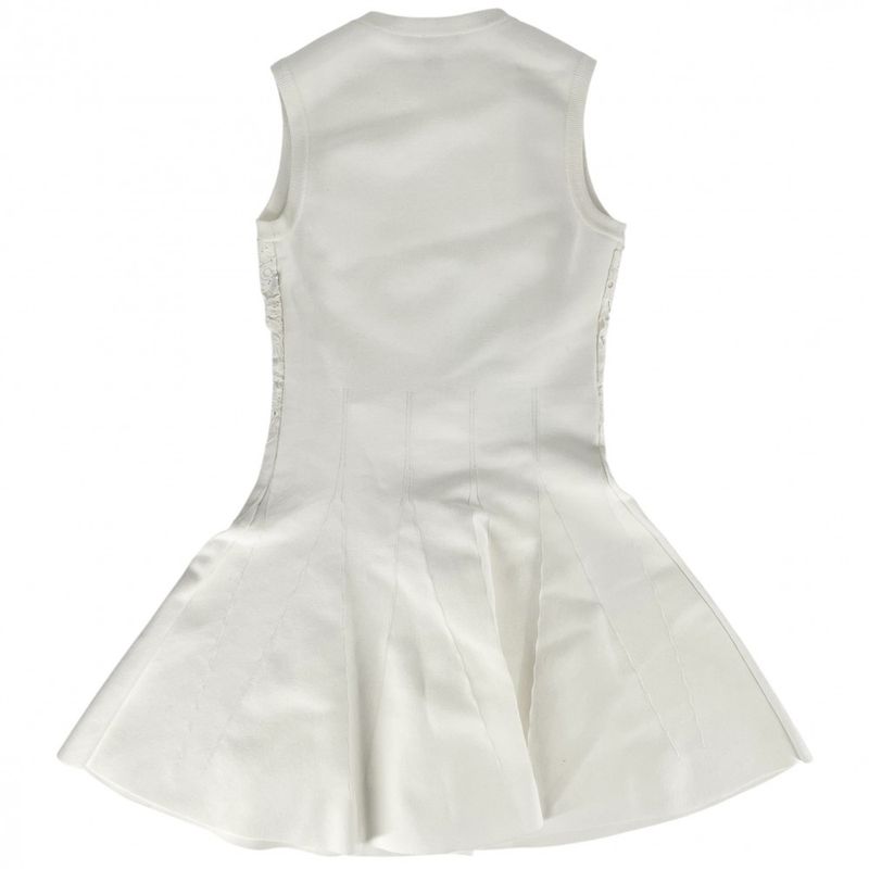 Louis Vuitton Dress Women Knit Sleeveless Dress Apparel Clothing Lace Side
