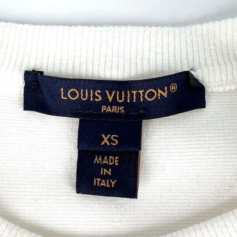 Louis Vuitton Dress Women Knit Sleeveless Apparel Clothing Lace Side