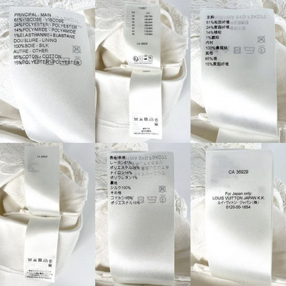 Louis Vuitton Dress Women Knit Sleeveless Dress Apparel Clothing Lace Side