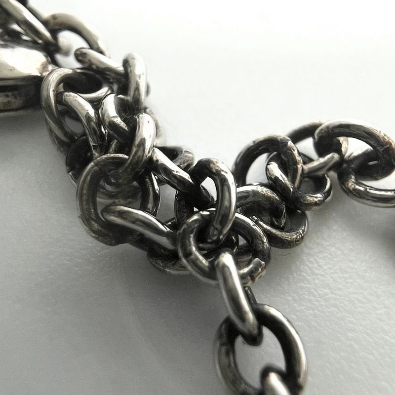 Louis Vuitton Necklace Unisex Snake Pendant Accessory With Adjuster Vintage