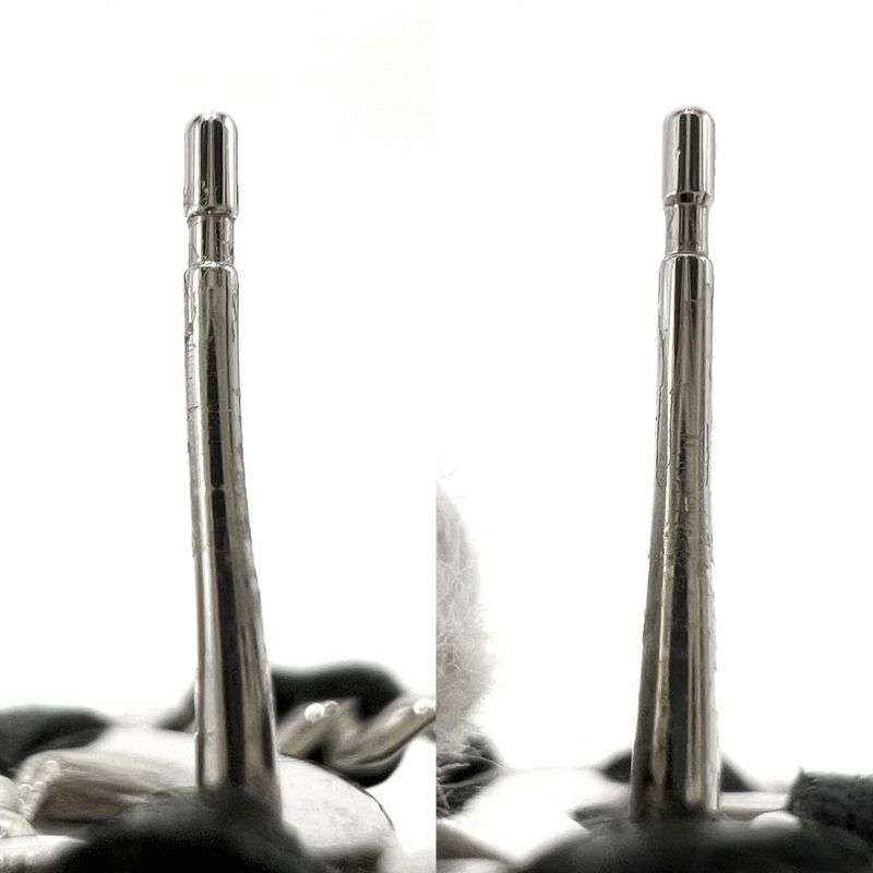 Chanel Earrings Women's Chain Coco Mark Accessories Chanel Rhinestone Leather