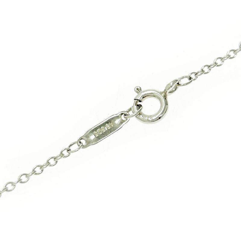 Tiffany & Co Tiffany & Co Silver 1837 Interlocking Circle 4-Ring Necklace 13.1g