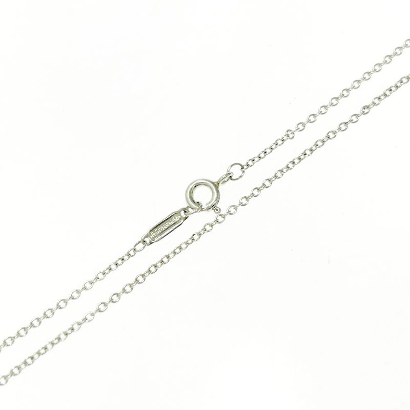 Tiffany & Co Tiffany & Co Silver 1837 Interlocking Circle 4-Ring Necklace 13.1g