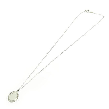 Tiffany & Co Silver Twisted Round Necklace 3.3g 925 Engraved 498917 Necklace