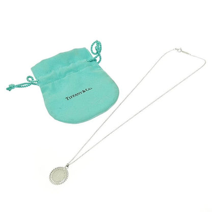 Tiffany & Co Silver Twisted Round Necklace 3.3g 925 Engraved 498917 Necklace