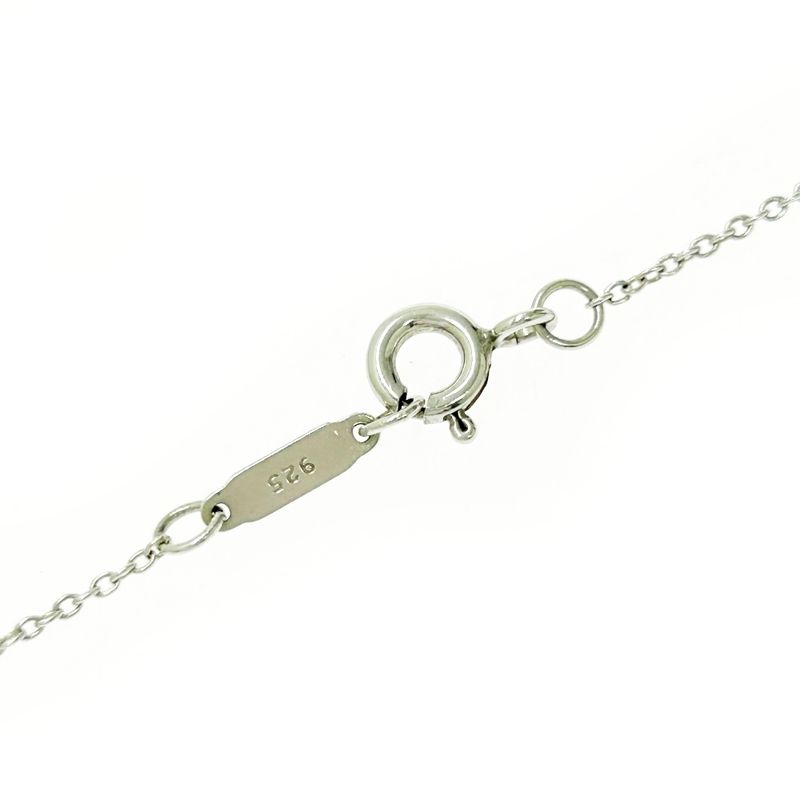 Tiffany & Co Silver 1837 Interlocking Circle Necklace 5.0g 925 Engraved 501588