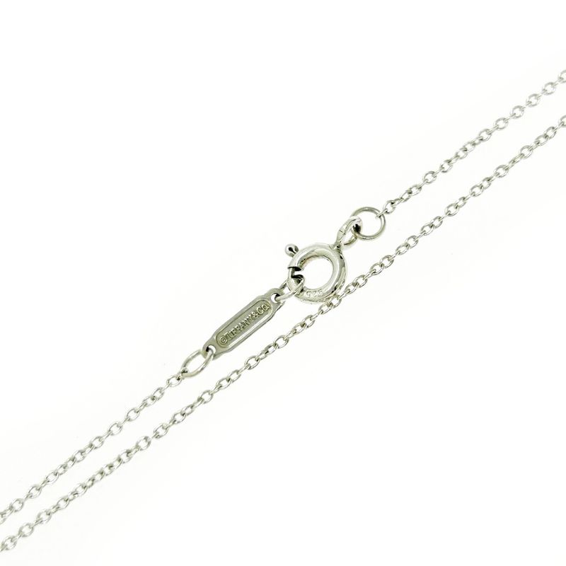 Tiffany & Co Silver 1837 Interlocking Circle Necklace 5.0g 925 Engraved 501588