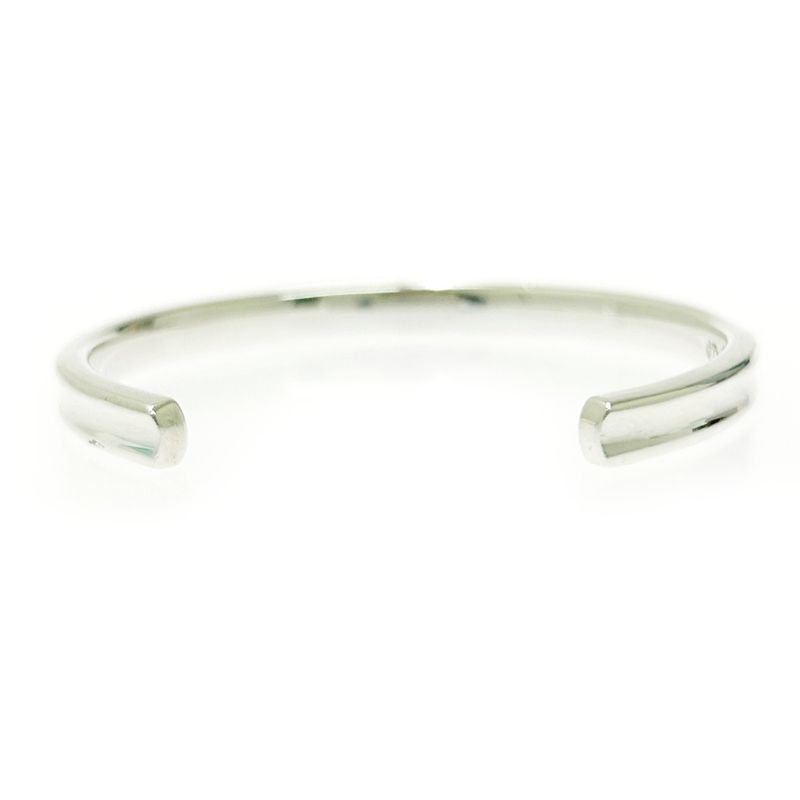 Tiffany & Co Silver 1837 Narrow Bangle 17.9g 925 Engraved 504944 Bangle