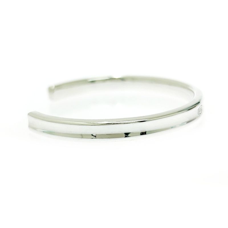 Tiffany & Co Silver 1837 Narrow Bangle 17.9g 925 Engraved 504944 Bangle