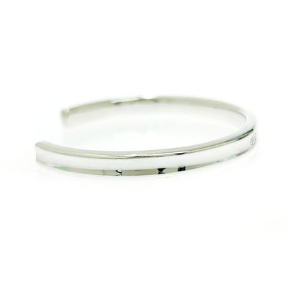 Tiffany & Co Silver 1837 Narrow Bangle 17.9g 925 Engraved 504944 Bangle