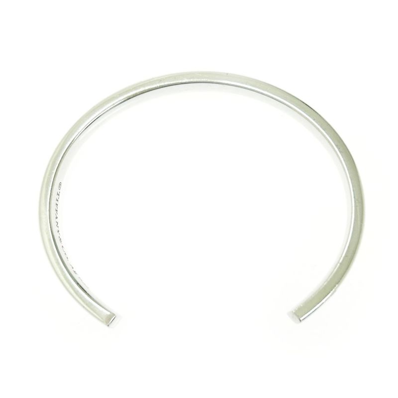 Tiffany & Co Silver 1837 Narrow Bangle 17.9g 925 Engraved 504944 Bangle