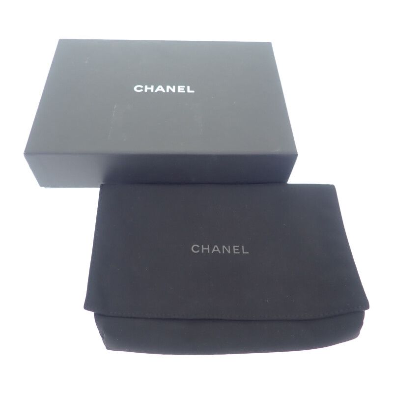 Chanel Classic Shoulder Ap0250 Wallet Chain Caviar Skin Pink Silver Hardware