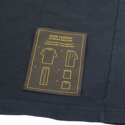 Louis Vuitton Inside Out Size L 1a5w6f Short Sleeve T-shirt Cotton Black Mens