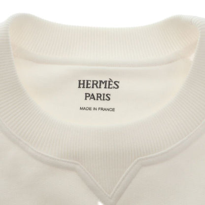 Hermes Chevaloscop 23SS 36 3e4626da Sweatshirt Cotton White Neon Men Women's