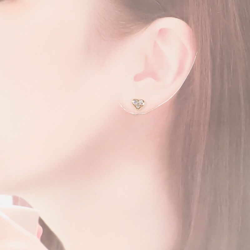 Tiffany & Co Tiffany & Co Sentimental Heart Earrings 18K Pink Gold Pink Gold