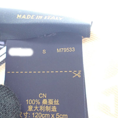 Louis Vuitton Eclipse Bandeau M79533 Scarf Silk Blue Beige Ladies [SA Rank