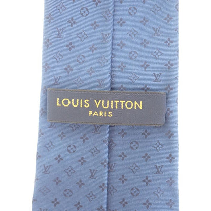 Louis Vuitton Neo Monogrammissime M75988 Necktie Silk Navy Men's [SA Rank