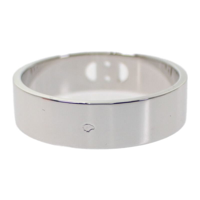 Hermes Hd'ancre PM 17.5 Size 58 H116601b Ring 18K White Gold White Gold Diamond
