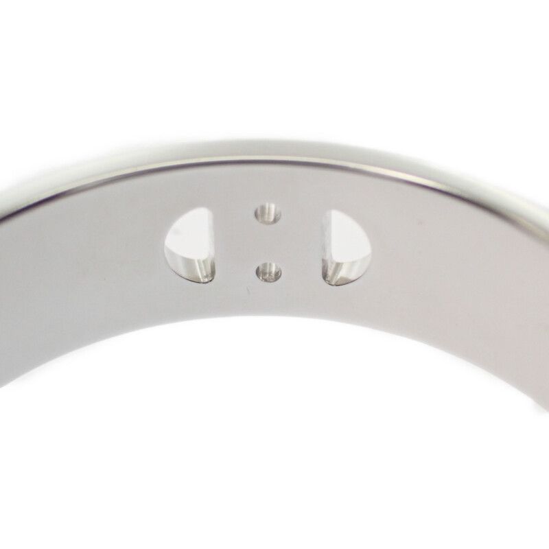 Hermes Hd'ancre PM 17.5 Size 58 H116601b Ring 18K White Gold White Gold Diamond