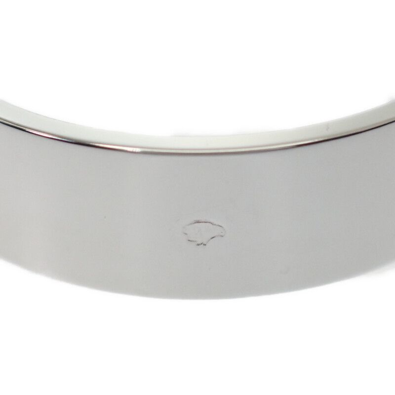 Hermes Hd'ancre PM 17.5 Size 58 H116601b Ring 18K White Gold White Gold Diamond