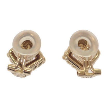 Christian DIOR Jewelry Earrings 18K Yellow Gold Yellow Gold Diamond Ladies