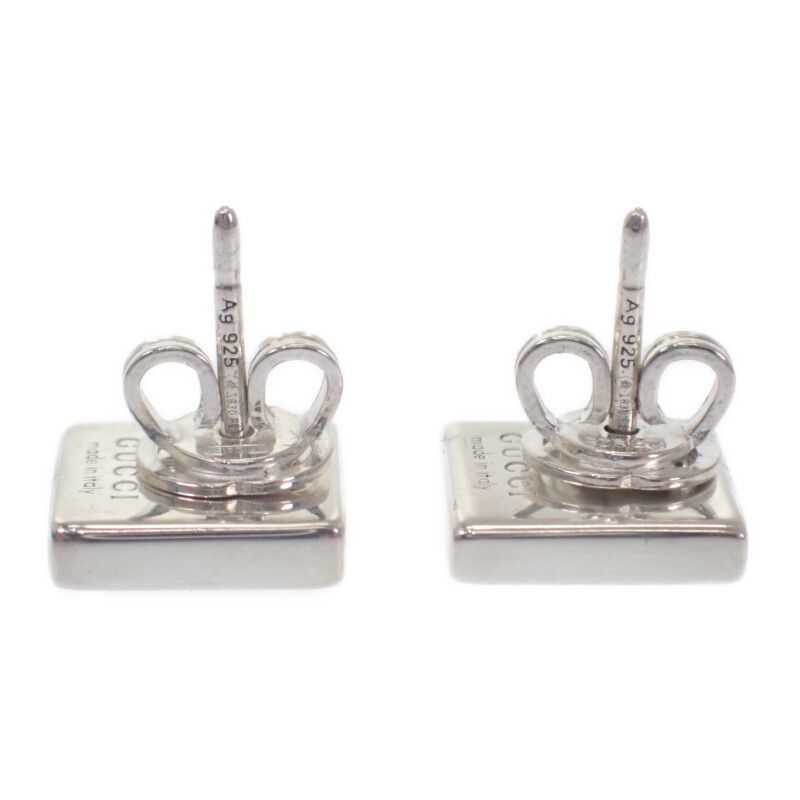 Gucci Diagonal 774033_j8400_8106 Earrings Star Ring Silver Ladies [grade A