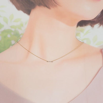Tiffany & Co Tiffany & Co Fleur De Lis Ski Bar 67281969 Necklace 18K Yellow