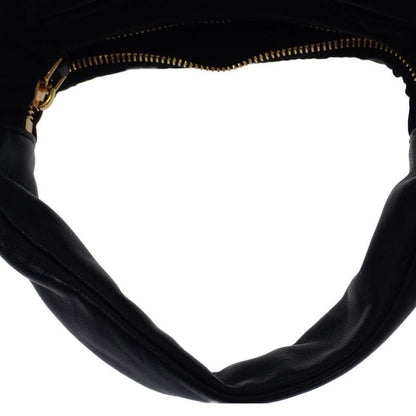 Prada Ribbon Mini 1bc241_rp0c_f0002_v_oxo 2WAY Bag Leather Nylon Black Gold