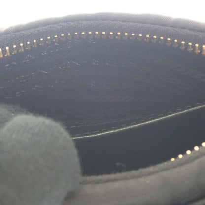 Prada Ribbon Mini 1bc241_rp0c_f0002_v_oxo 2WAY Bag Leather Nylon Black Gold