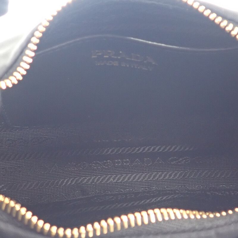 Prada Ribbon Mini 1bc241_rp0c_f0002_v_oxo 2WAY Bag Leather Nylon Black Gold