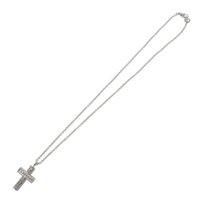 Bulgari Bvlgari Latin Cross 328947 Necklace 18K White Gold White Gold Diamond