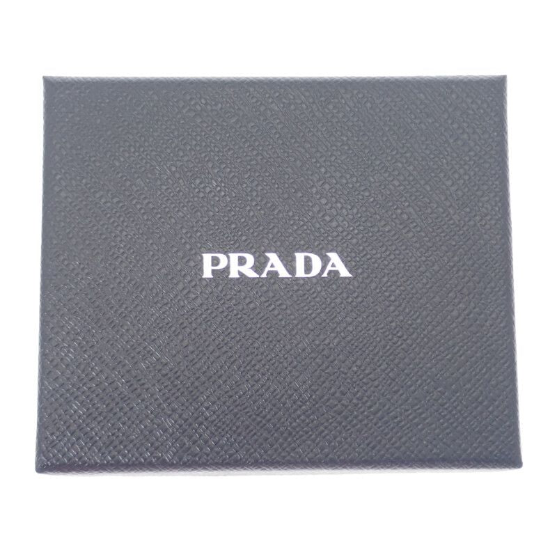 Prada Re-nylon×leather 2mc025_384_f0c1b Card Case Nylon Navy Dark Brown Ladies