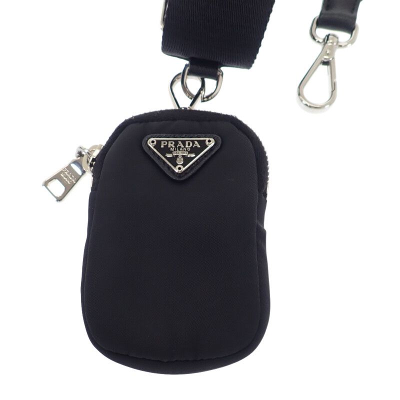 Prada Re-edition 2005 Shoulder Bag Handbag 1bh204 2WAY Bag Nylon Black Silver