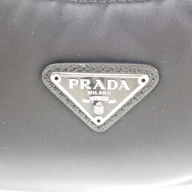 Prada Re-edition 2005 Shoulder Bag Handbag 1bh204 2WAY Bag Nylon Black Silver