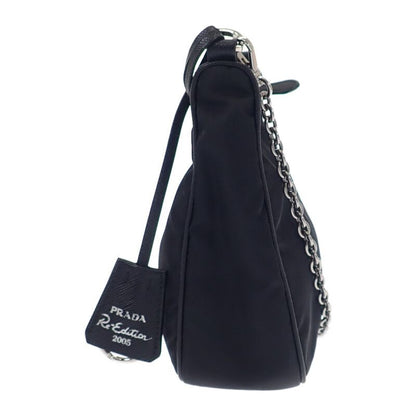 Prada Re-edition 2005 Shoulder Bag Handbag 1bh204 2WAY Bag Nylon Black Silver