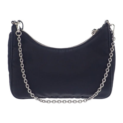 Prada Re-edition 2005 Shoulder Bag Handbag 1bh204 2WAY Bag Nylon Black Silver