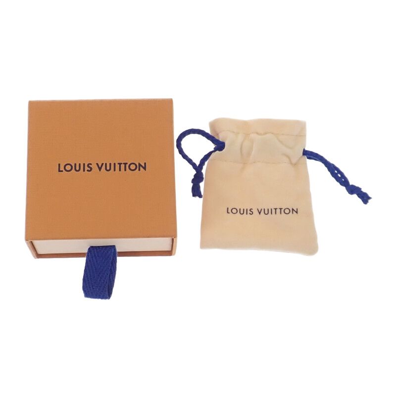 Louis Vuitton Burg LV Eclipse M00769 Ring Gold Plated Gold Brand Size M Size